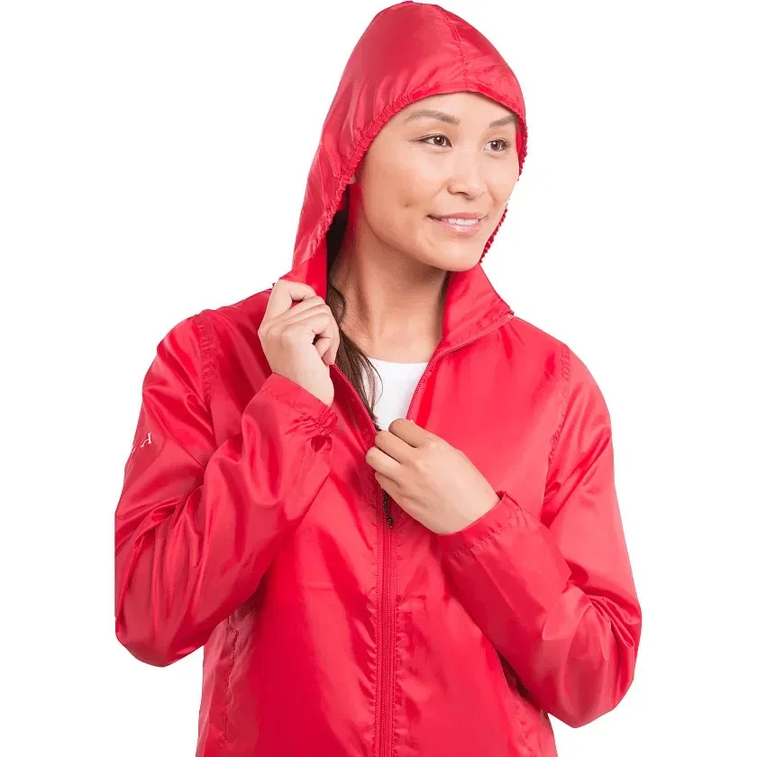 Women's Darien Lightweight Windbreaker Jacket being worn