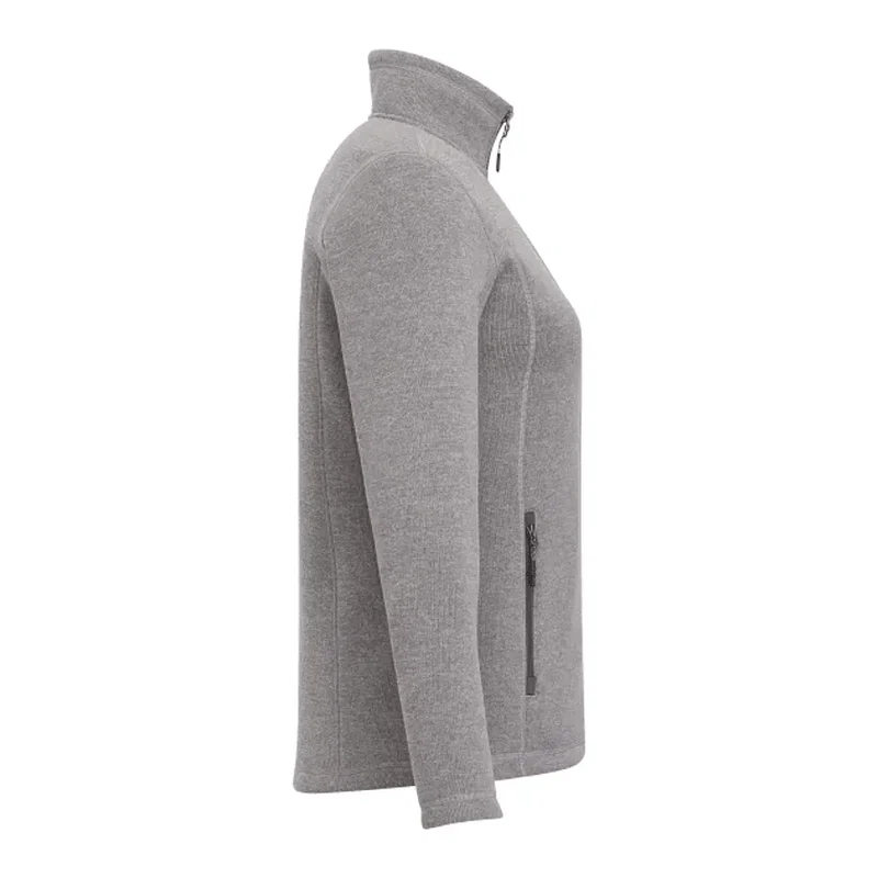 Custom Women's Darnell Full Zip Eco-Knit Sweater — view 10