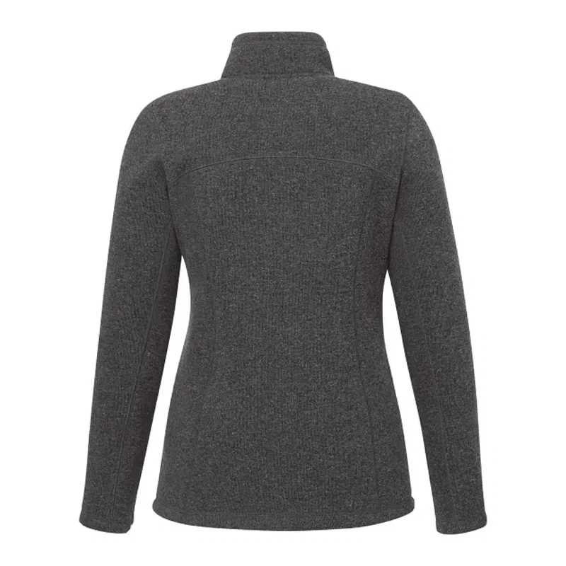 Custom Women's Darnell Full Zip Eco-Knit Sweater — view 12