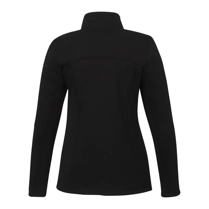 Custom Women's Darnell Full Zip Eco-Knit Sweater — view 2