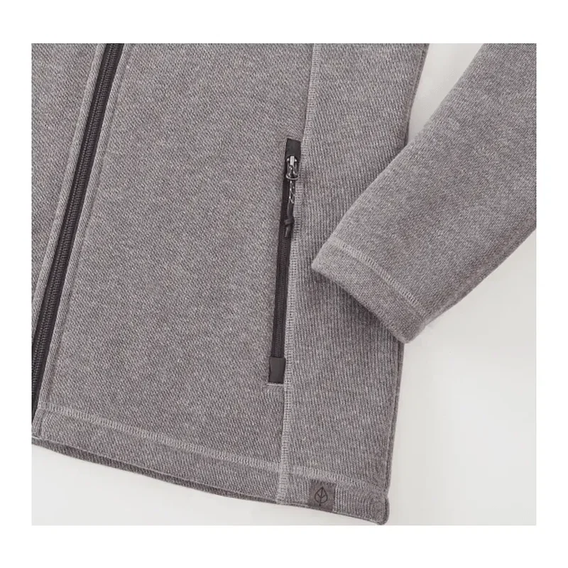 Custom Women's Darnell Full Zip Eco-Knit Sweater — view 8