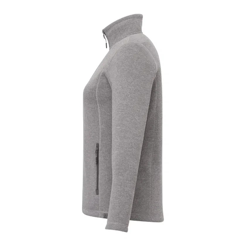 Custom Women's Darnell Full Zip Eco-Knit Sweater — view 9