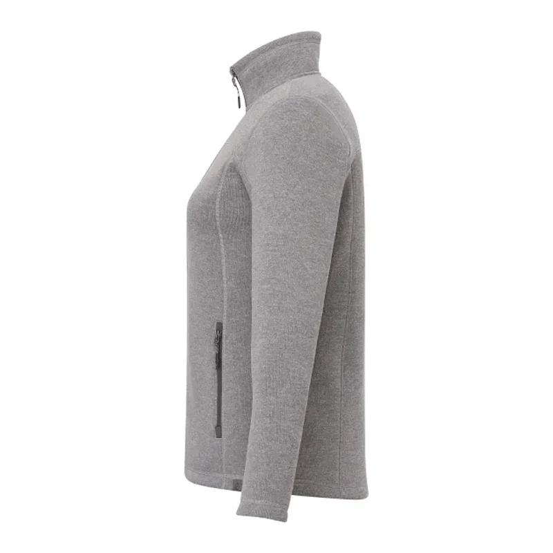 Custom Women's Darnell Full Zip Eco-Knit Sweater — view 9