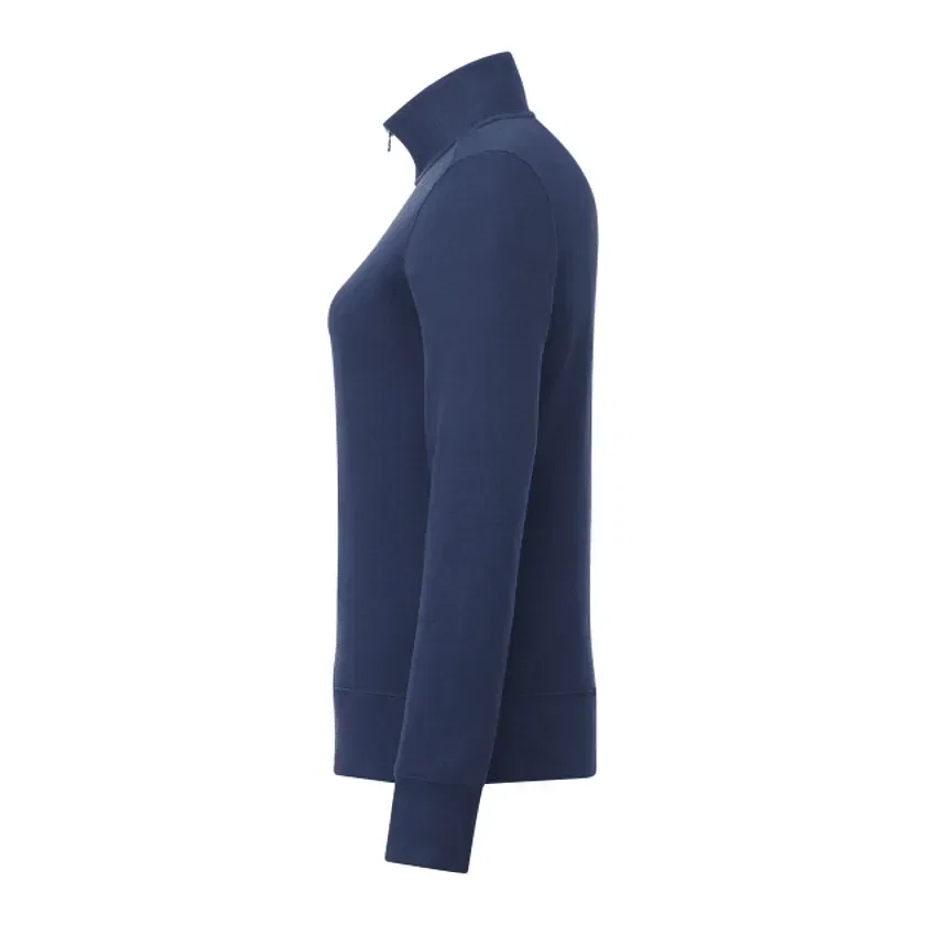 Custom Women's Dayton Classic Fleece Half Zip Pullover — view 9