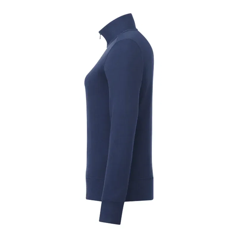 Custom Women's Dayton Classic Fleece Half Zip Pullover — view 9