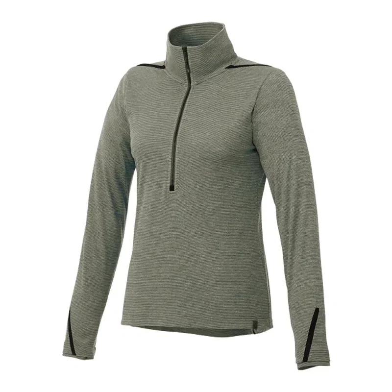 Personalized Women's DEGE Eco Knit Performance Half Zip Pullover — view 11