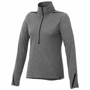 Personalized Women's DEGE Eco Knit Performance Half Zip Pullover