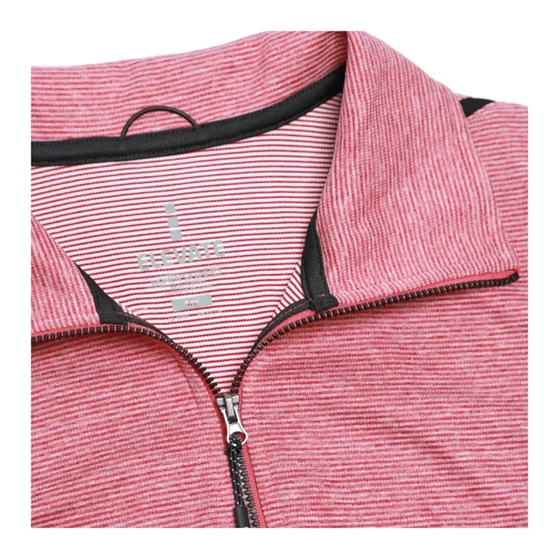 Personalized Women's DEGE Eco Knit Performance Half Zip Pullover — view 6