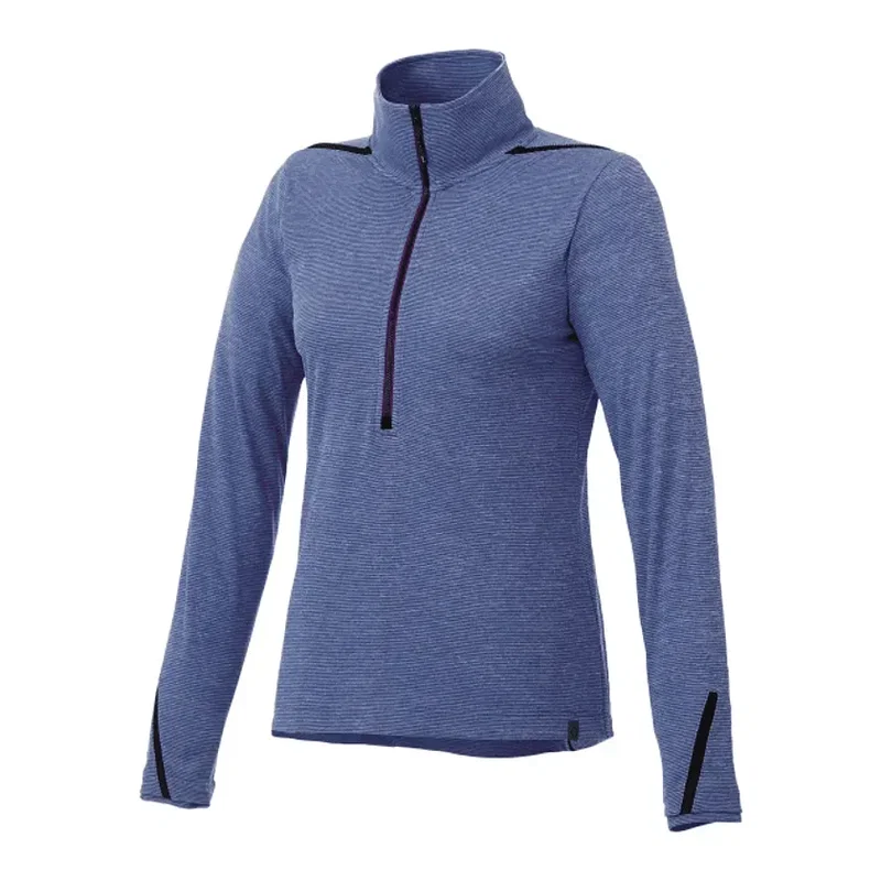 Personalized Women's DEGE Eco Knit Performance Half Zip Pullover — view 9