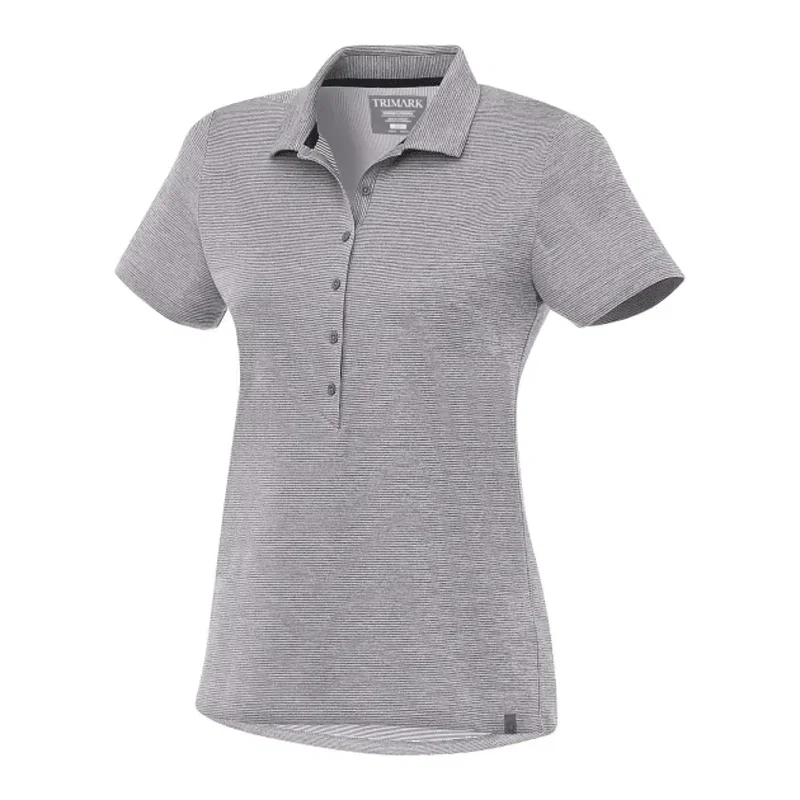 Customizable Women's DEGE Eco Short Sleeve Performance Polo — view 2