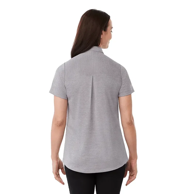 Customizable Women's DEGE Eco Short Sleeve Performance Polo — view 9