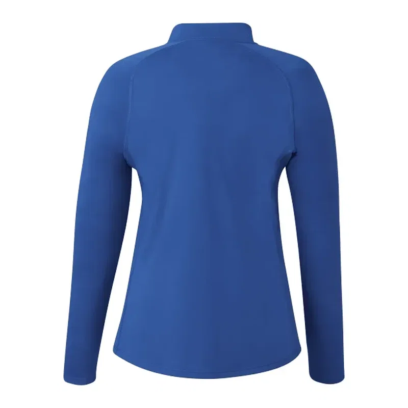 Branded Eco Knit Performance Half Zip for Women — view 12