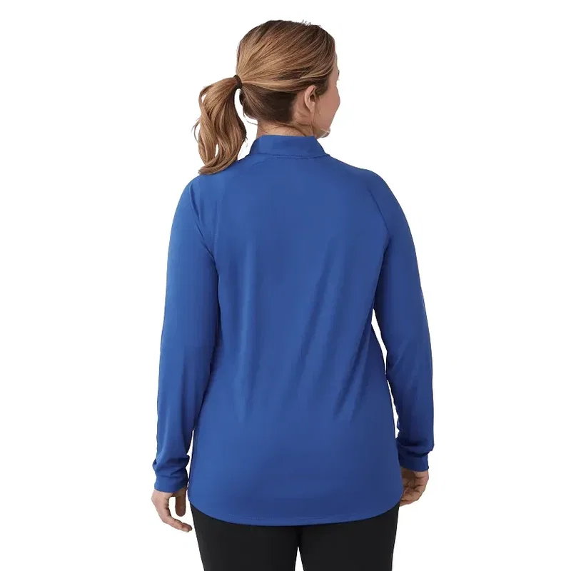 Branded Eco Knit Performance Half Zip for Women — view 13