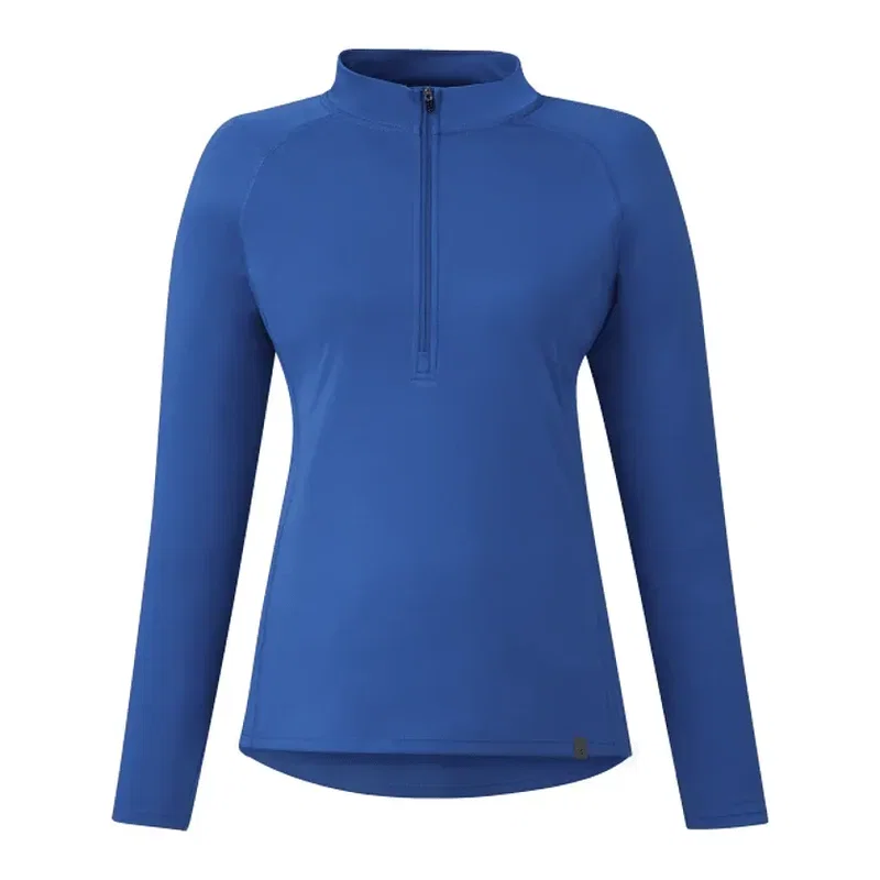 Branded Eco Knit Performance Half Zip for Women — view 14