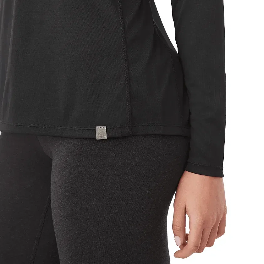 Branded Eco Knit Performance Half Zip for Women — view 2