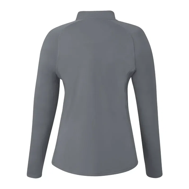 Branded Eco Knit Performance Half Zip for Women — view 24