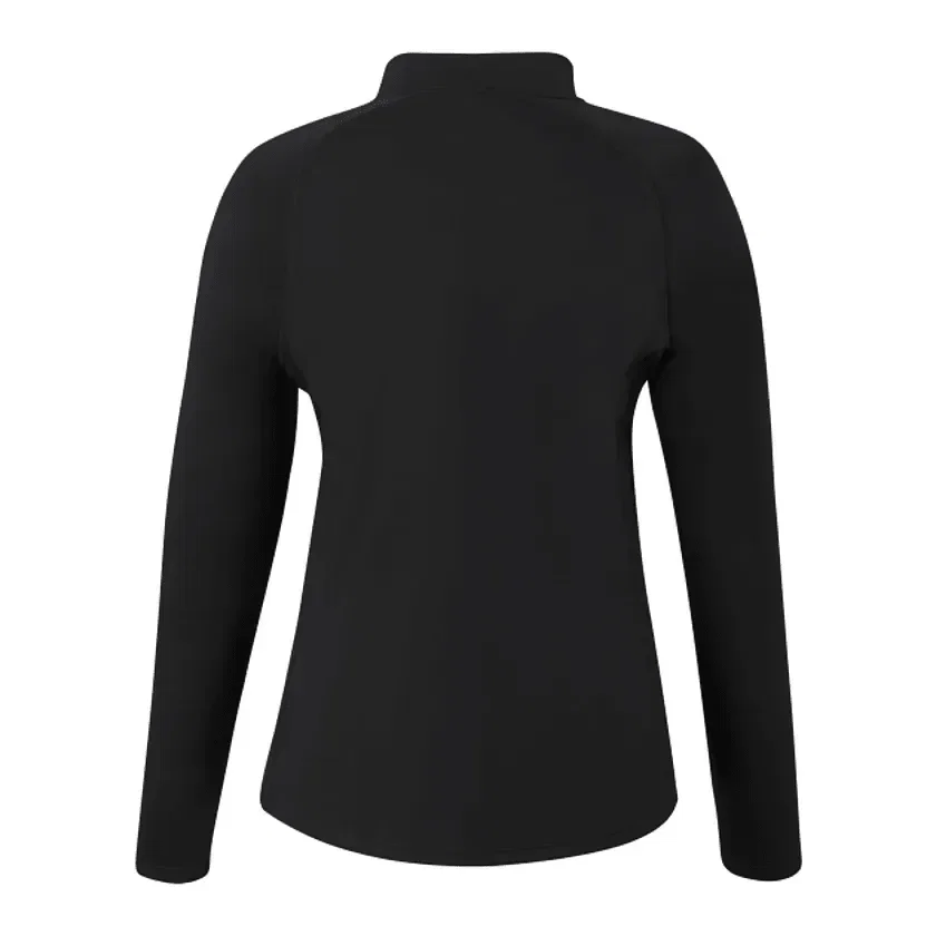 Branded Eco Knit Performance Half Zip for Women — view 3