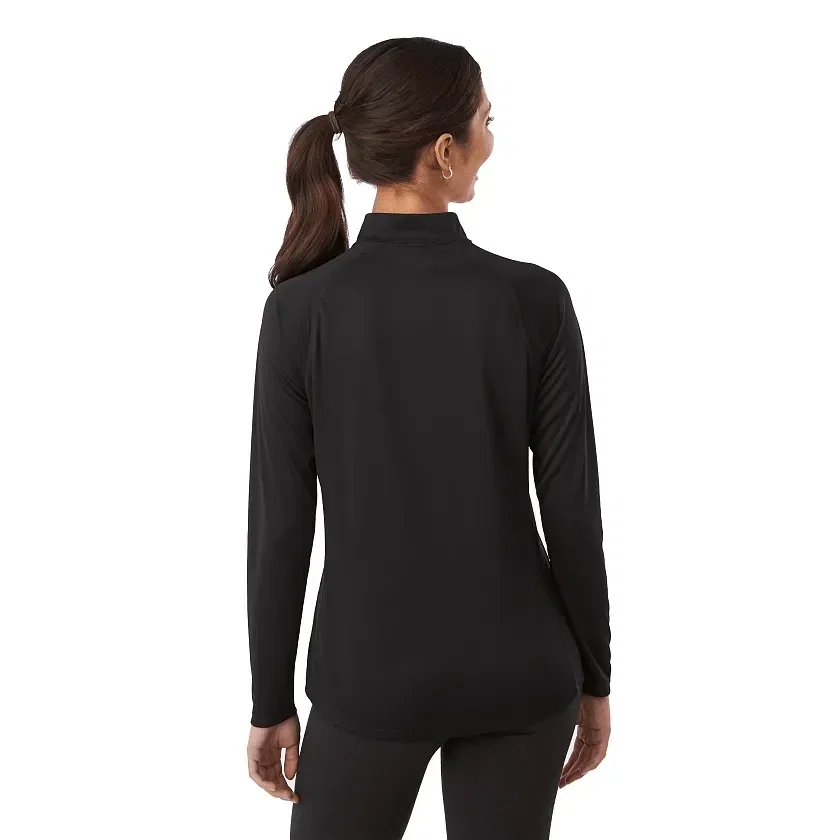 Branded Eco Knit Performance Half Zip for Women — view 4