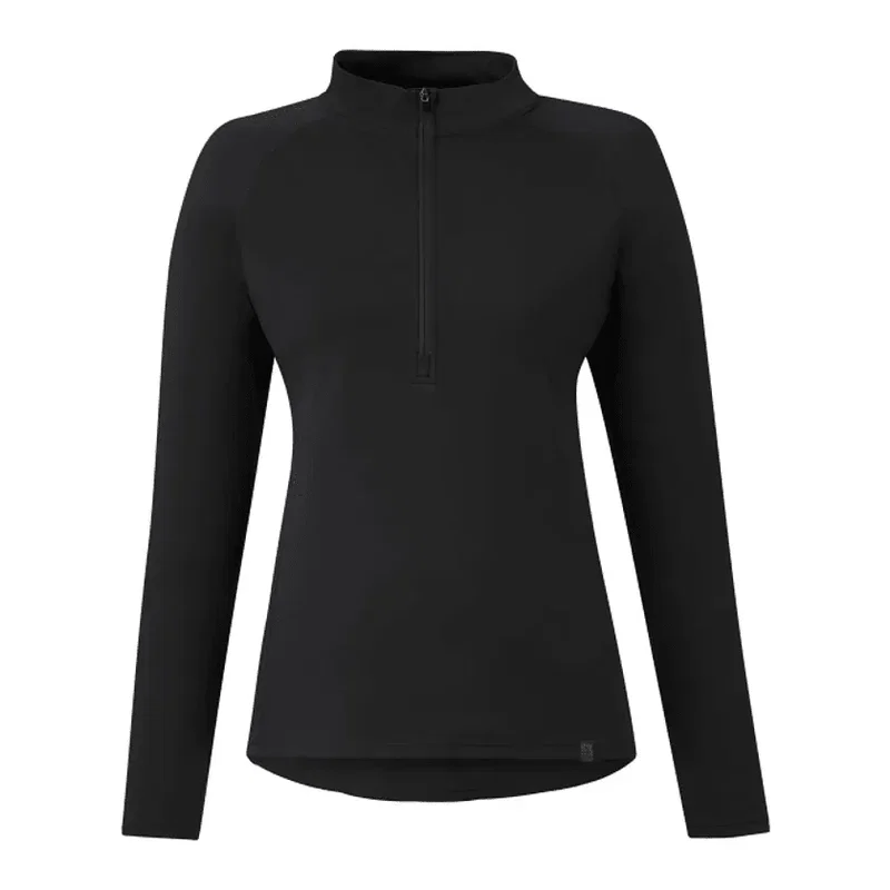 Branded Eco Knit Performance Half Zip for Women — view 5