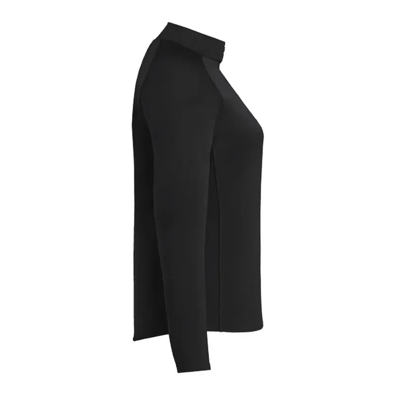 Branded Eco Knit Performance Half Zip for Women — view 7