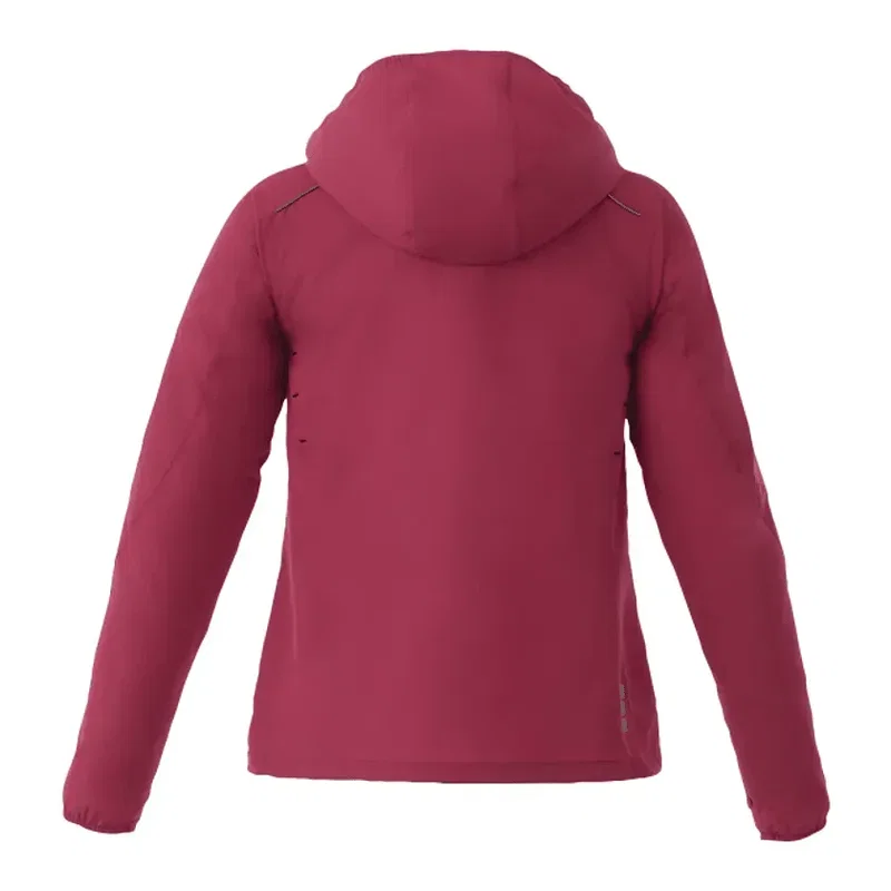 Custom Lightweight Water Resistant Jacket with Hood - Women's FLINT — view 18