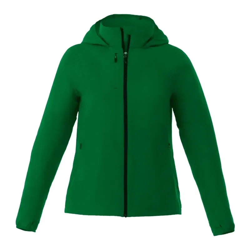 Custom Lightweight Water Resistant Jacket with Hood - Women's FLINT — view 35