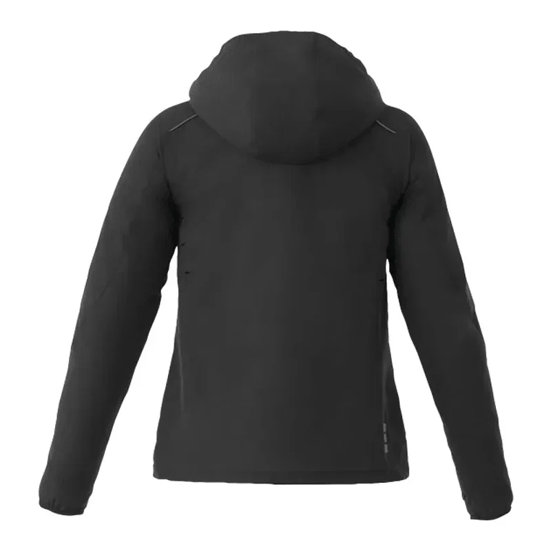 Custom Lightweight Water Resistant Jacket with Hood - Women's FLINT — view 41