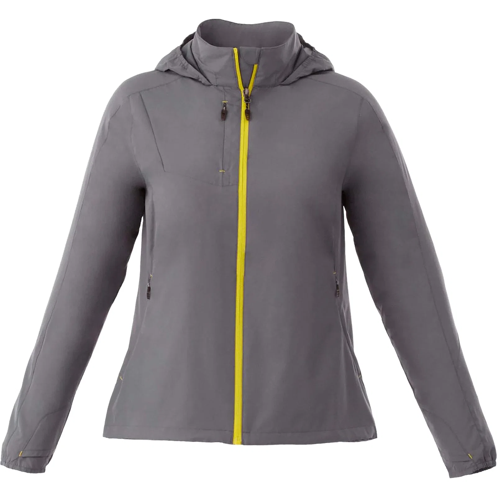 Custom Lightweight Water Resistant Jacket with Hood - Women's FLINT — view 83