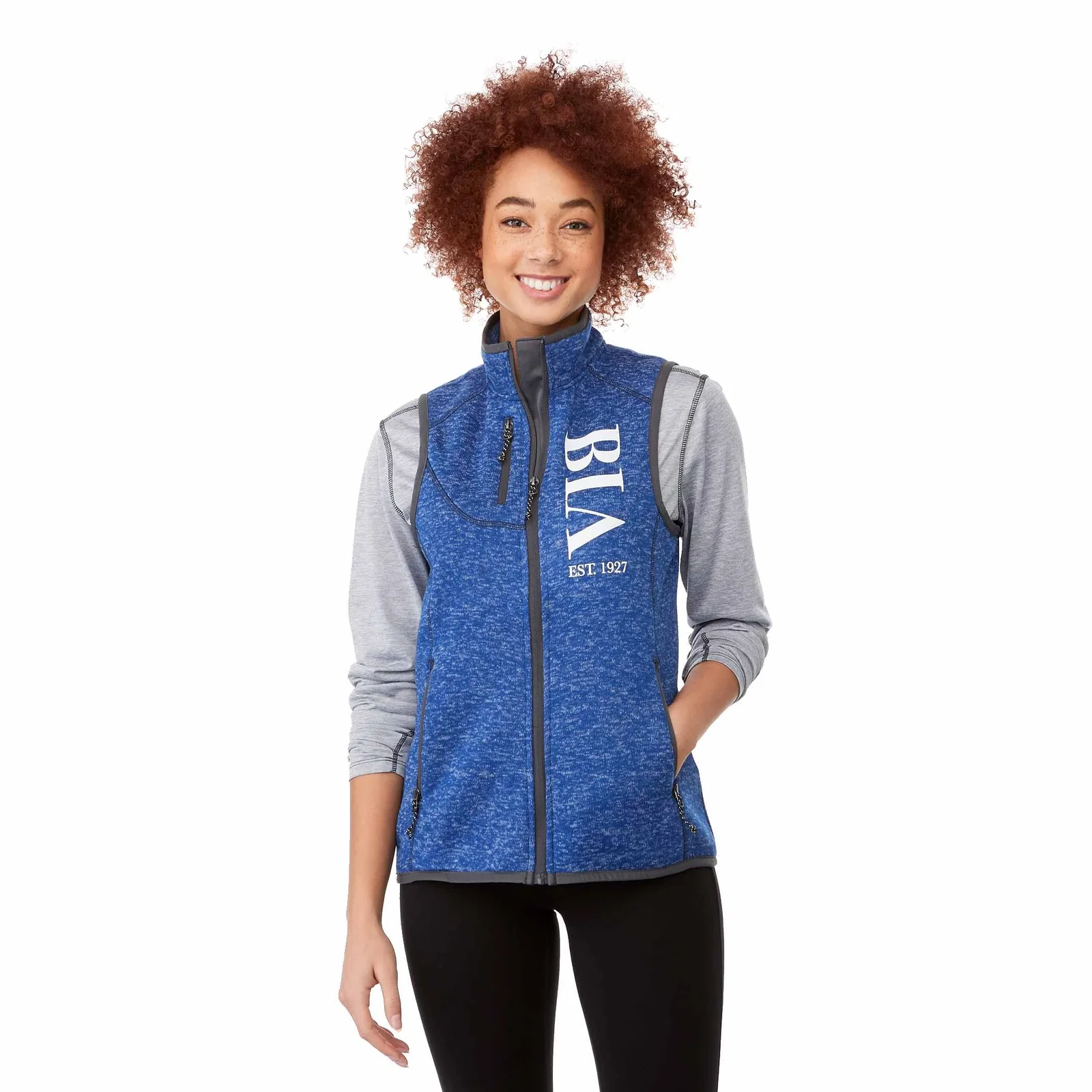 Custom Women's Fontaine Knit Vest — view 11