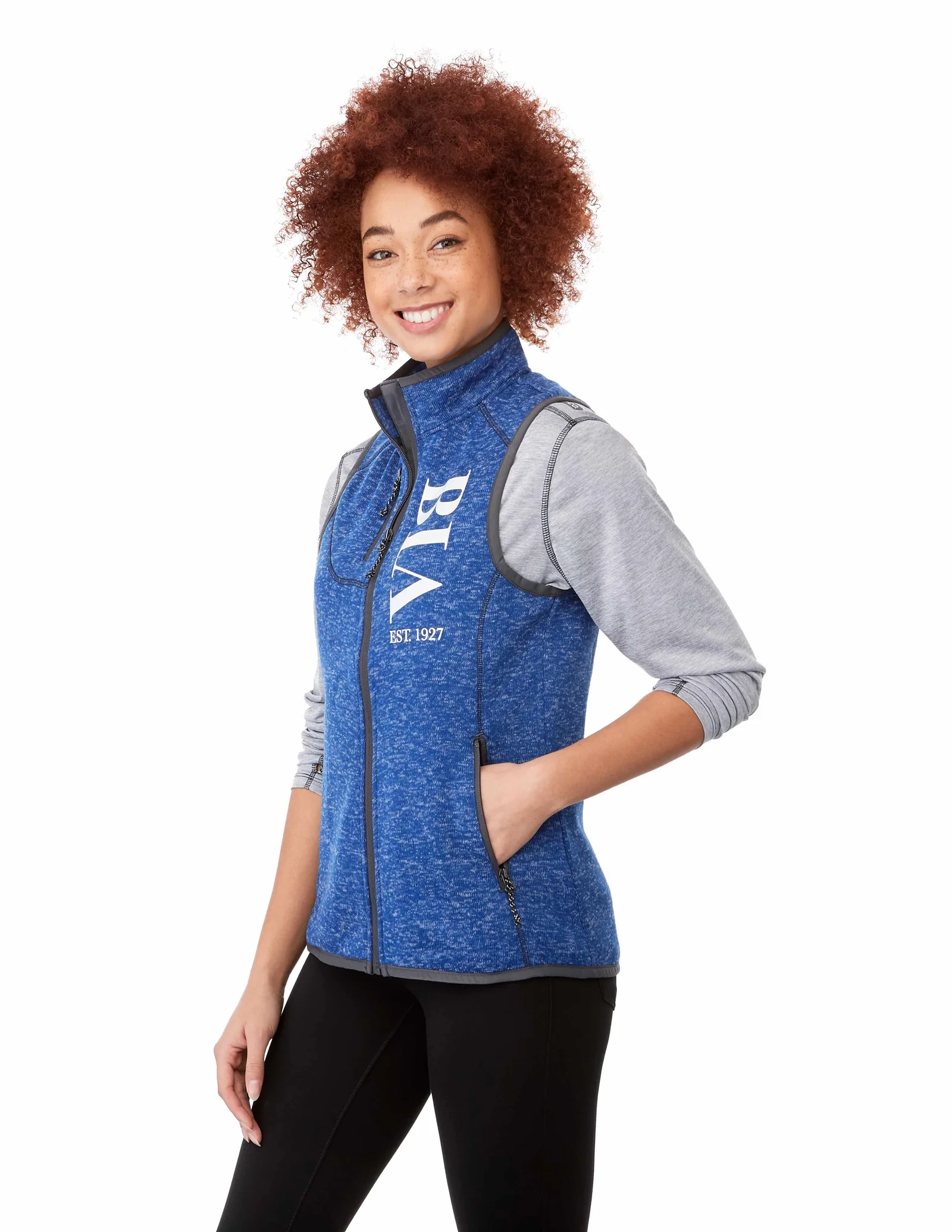 Custom Women's Fontaine Knit Vest — view 15