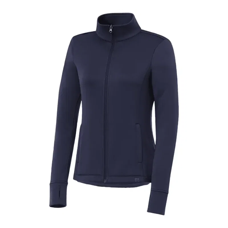 Custom Eco Knit Women's Frazier Jacket with No Contact Keychain — view 14