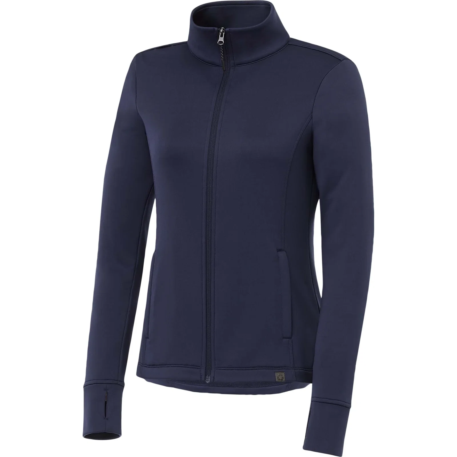 Custom Eco Knit Women's Frazier Jacket with No Contact Keychain — view 24