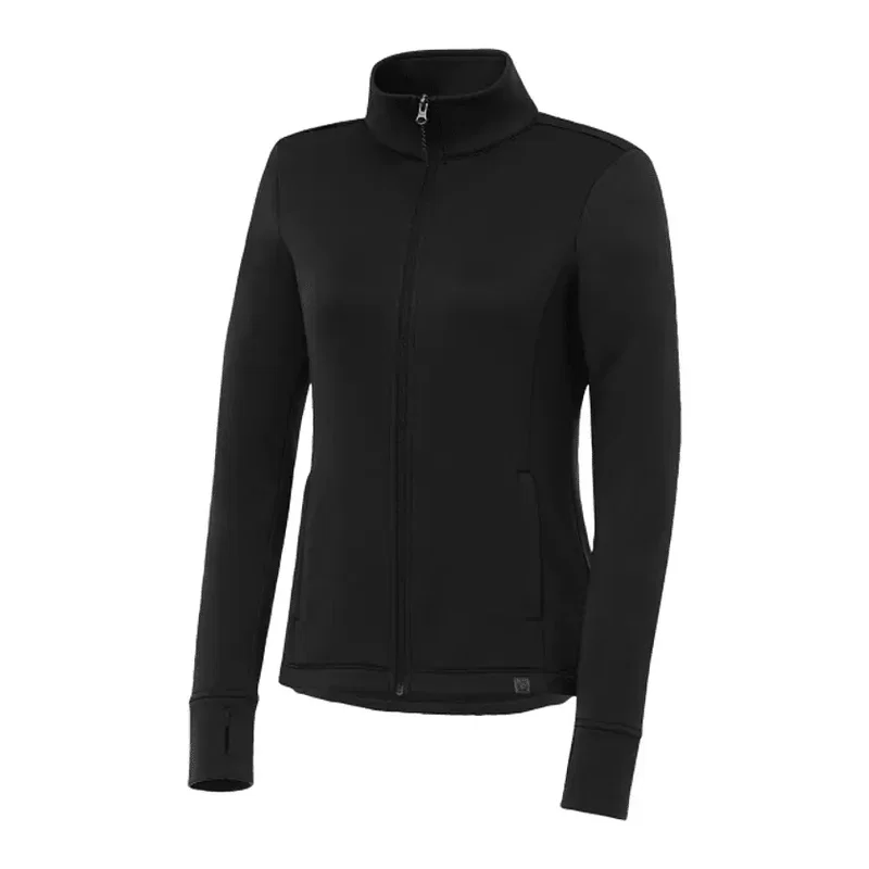 Custom Eco Knit Women's Frazier Jacket with No Contact Keychain — view 4