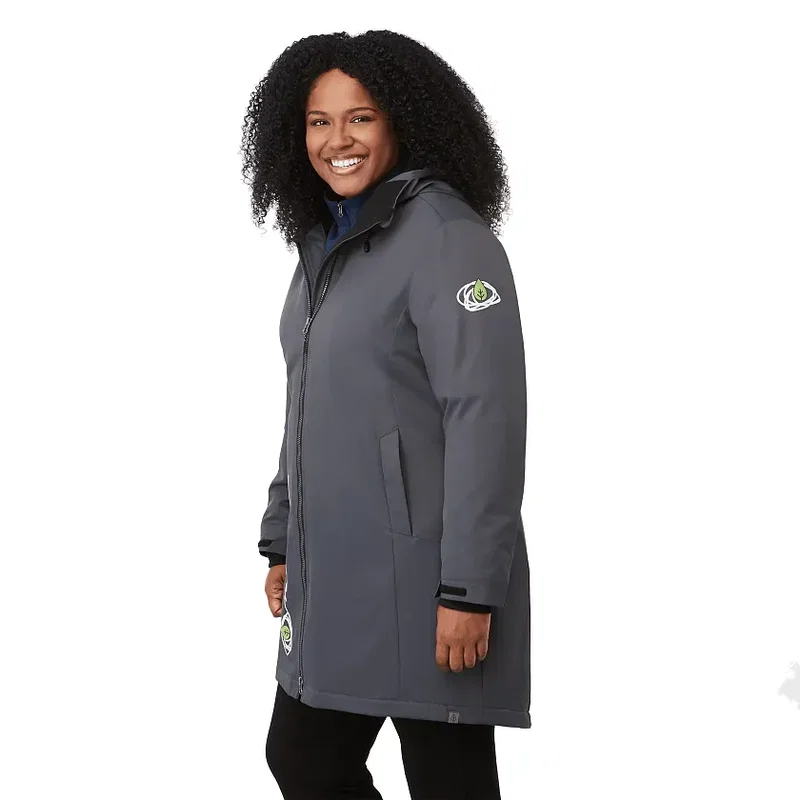 Custom Women's Eco-Friendly Insulated Hardy Jacket — view 23
