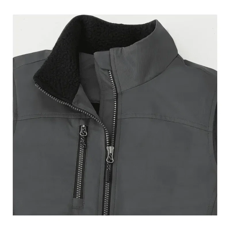 Custom Women's Eco Sherpa Fleece Lined Vest — view 14