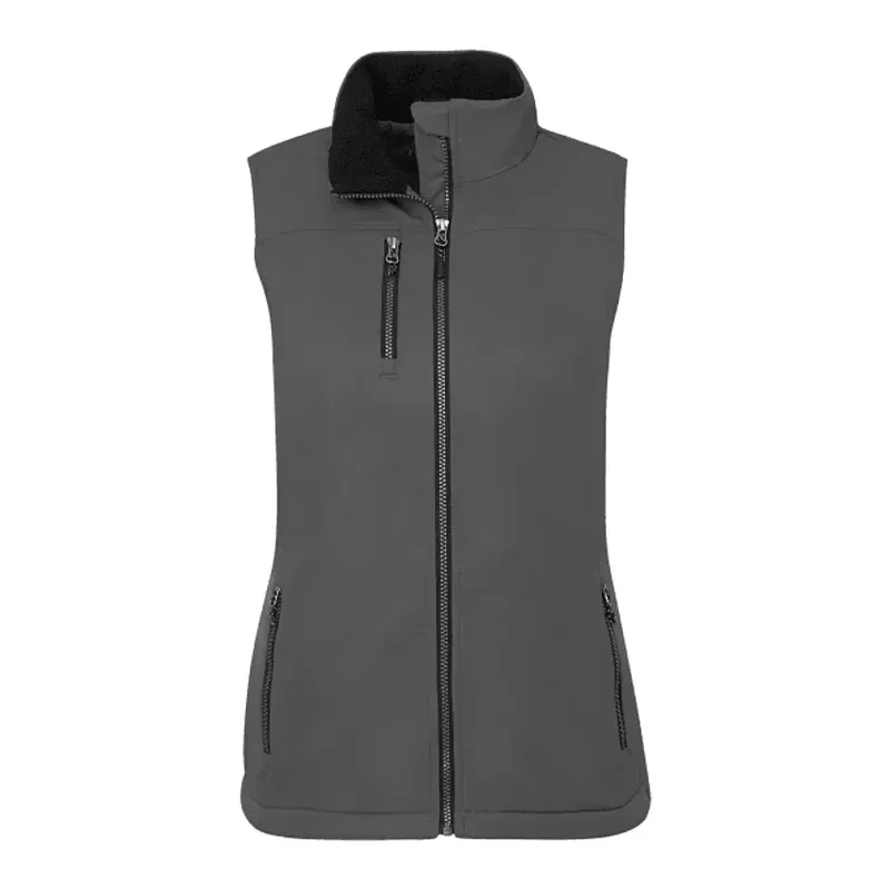 Custom Women's Eco Sherpa Fleece Lined Vest — view 18