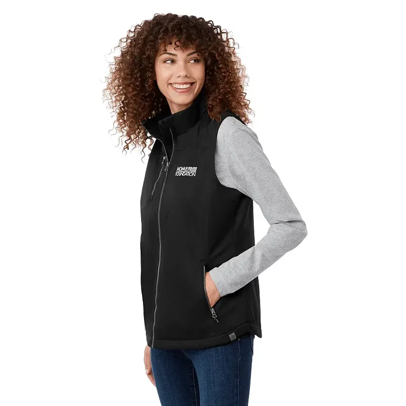 Custom Women's Eco Sherpa Fleece Lined Vest — view 5