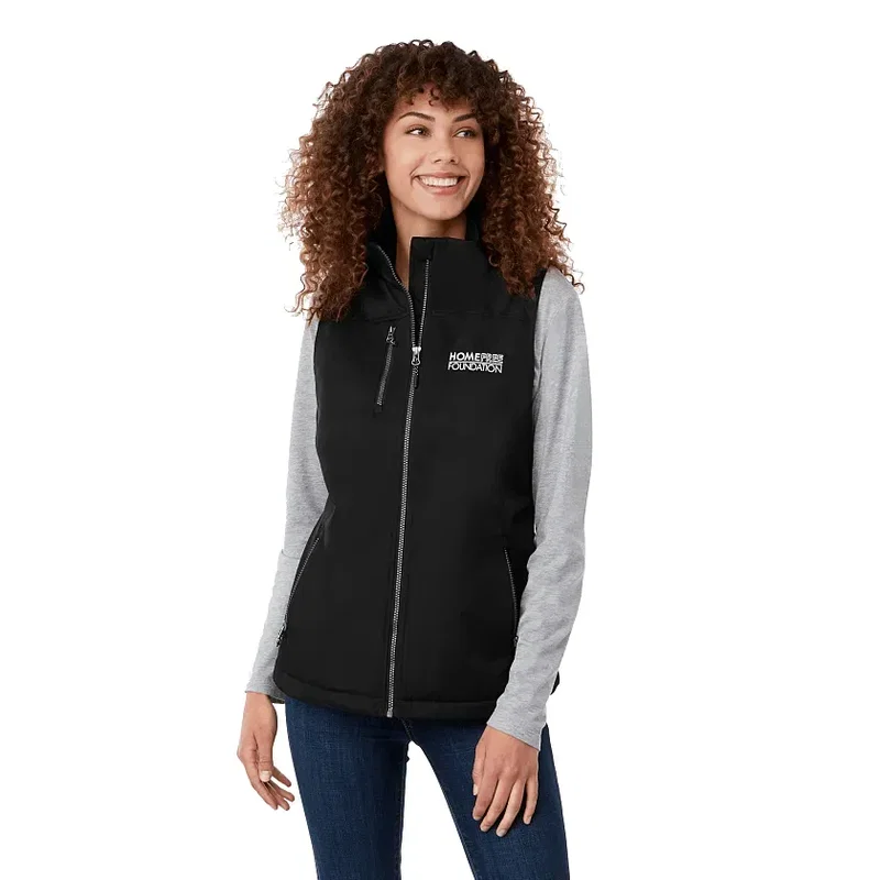 Custom Women's Eco Sherpa Fleece Lined Vest — view 7