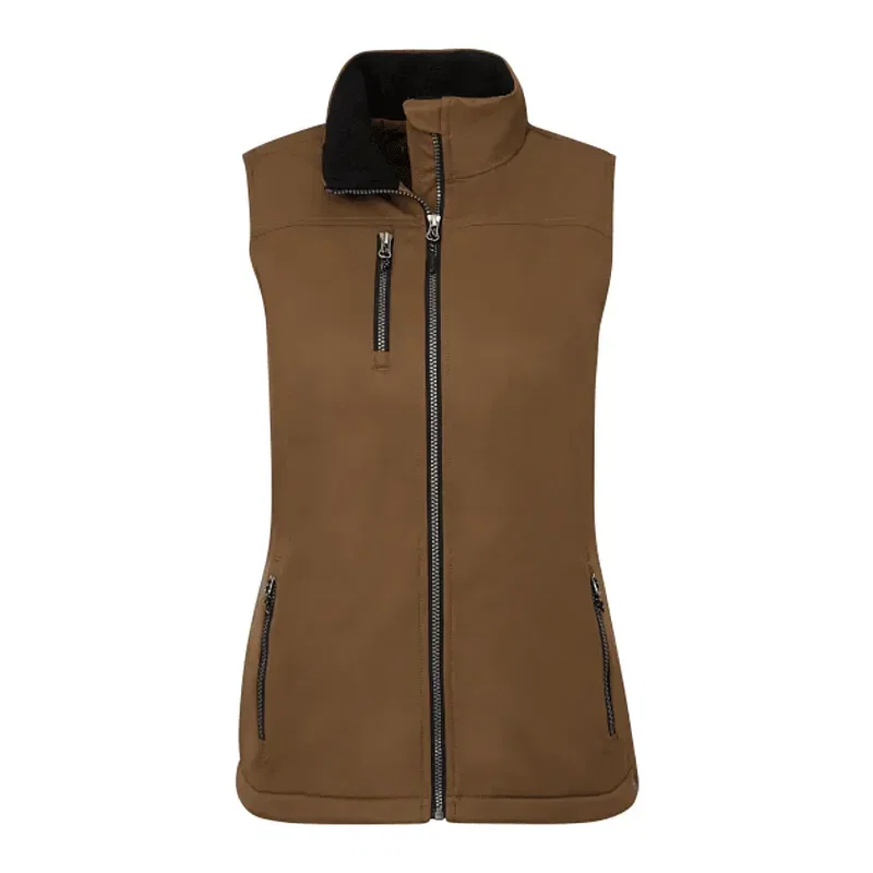 Custom Women's Eco Sherpa Fleece Lined Vest — view 8