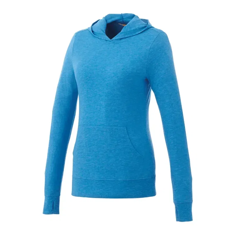 Custom Lightweight Women's Knit Hoodie - Howson with Thumb Holes — view 10
