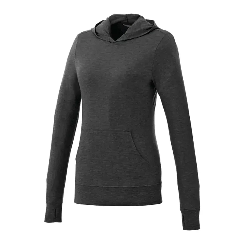 Custom Lightweight Women's Knit Hoodie - Howson with Thumb Holes — view 18