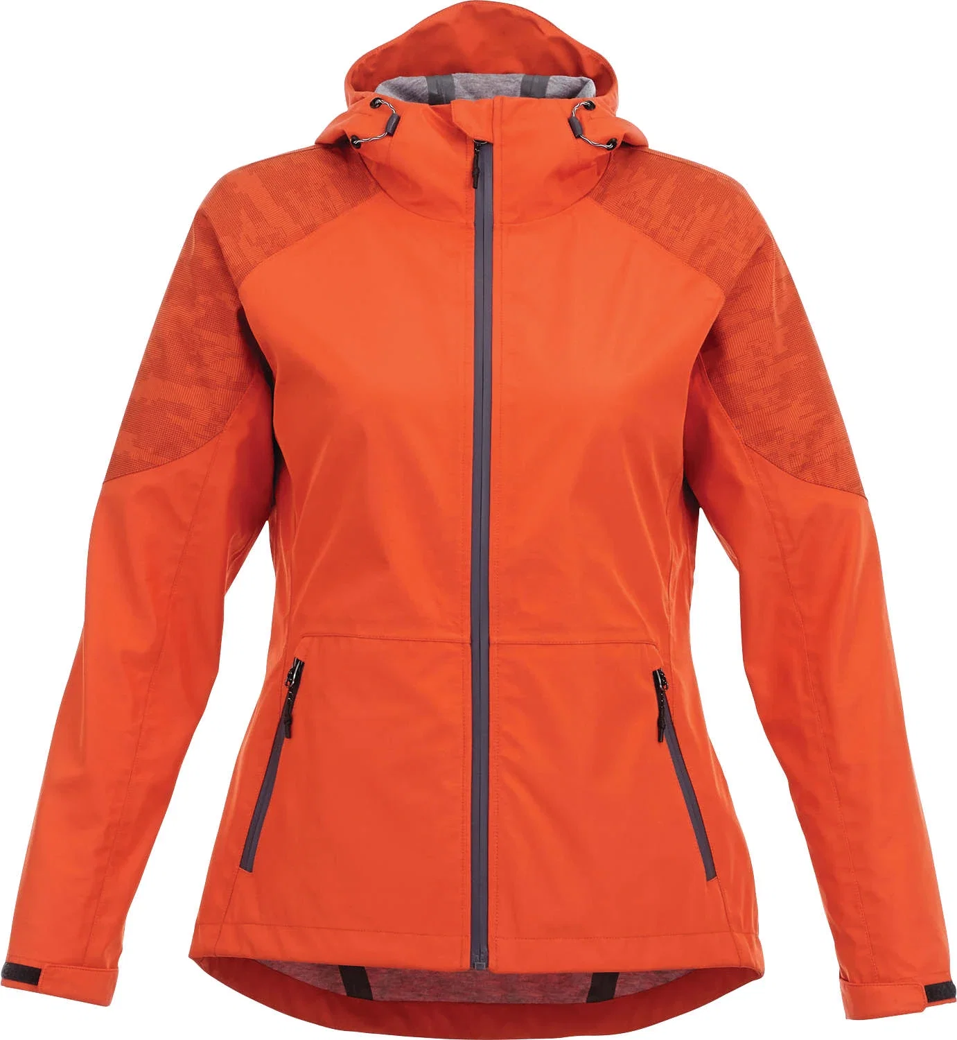 Personalized Waterproof Softshell Rain Jacket with Hood for Women — view 14