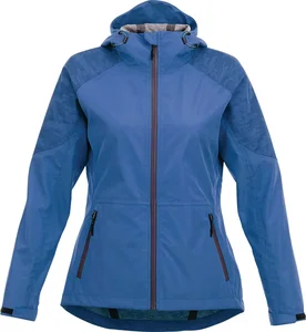 Personalized Waterproof Softshell Rain Jacket with Hood for Women