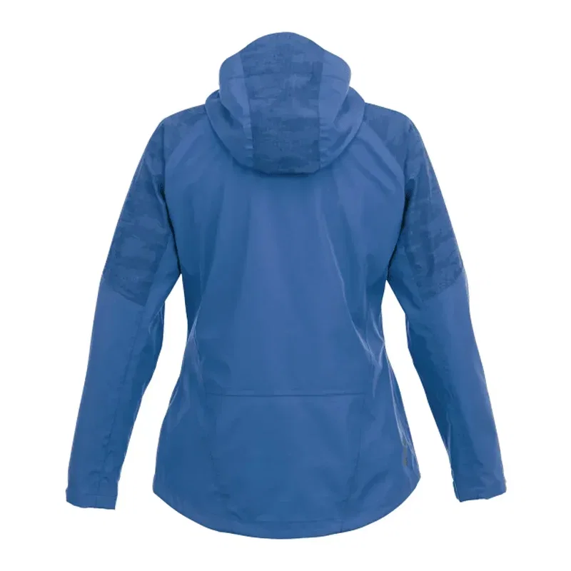 Personalized Waterproof Softshell Rain Jacket with Hood for Women — view 2