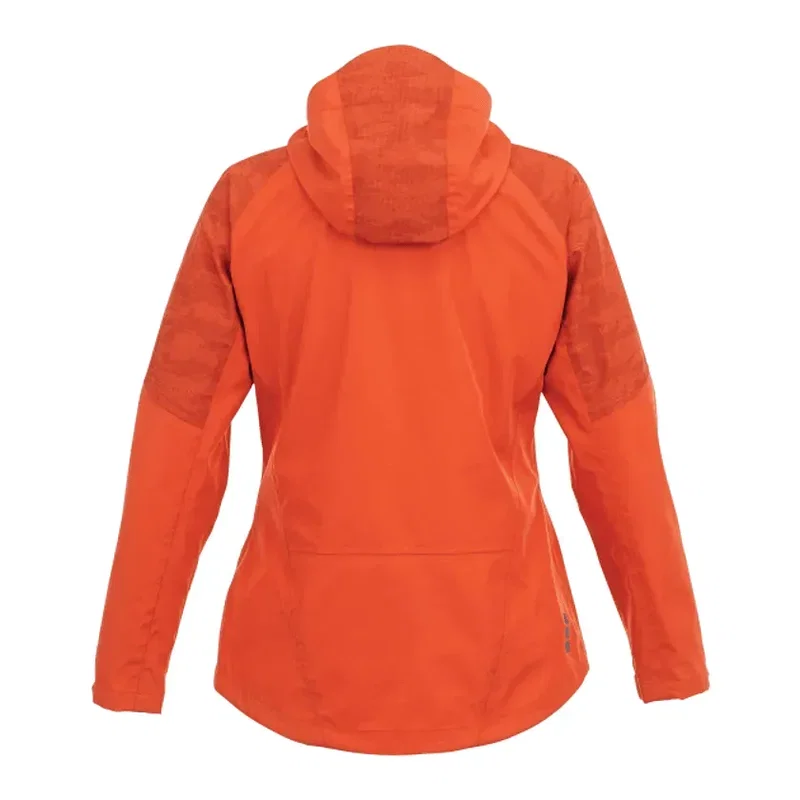 Personalized Waterproof Softshell Rain Jacket with Hood for Women — view 4
