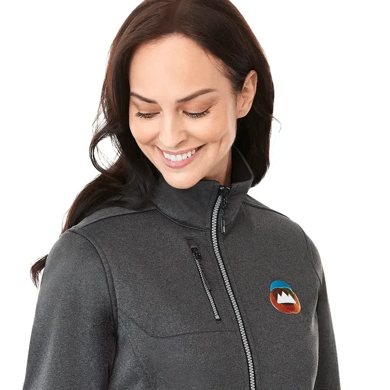Custom Branded Women's JORIS Eco Waterproof Softshell Jacket — view 29