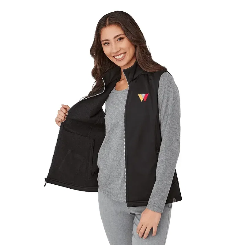 Personalized Women's JORIS Eco Waterproof Softshell Vest — view 11