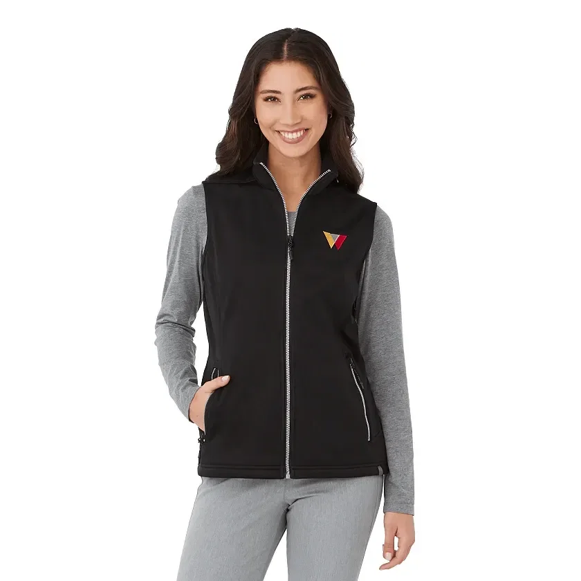 Personalized Women's JORIS Eco Waterproof Softshell Vest — view 12