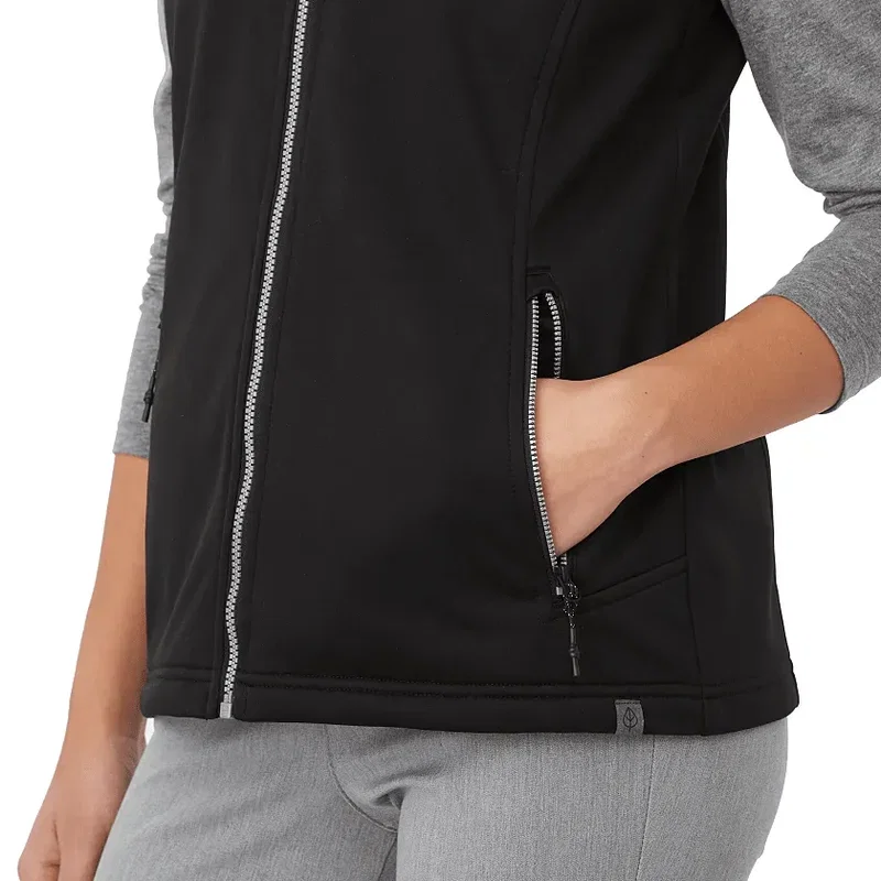 Personalized Women's JORIS Eco Waterproof Softshell Vest — view 2