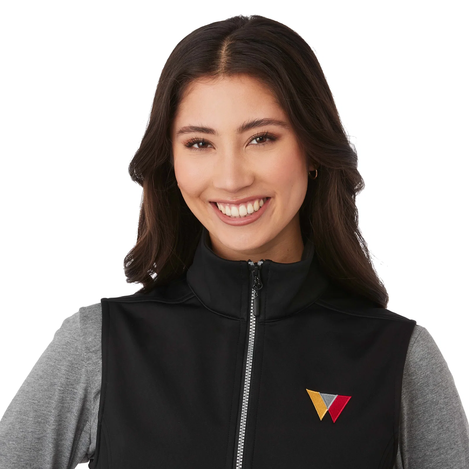 Personalized Women's JORIS Eco Waterproof Softshell Vest — view 46